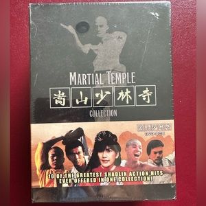 Martial Temple Brand New Boxed Collection of 5 Martial Arts DVD’s.